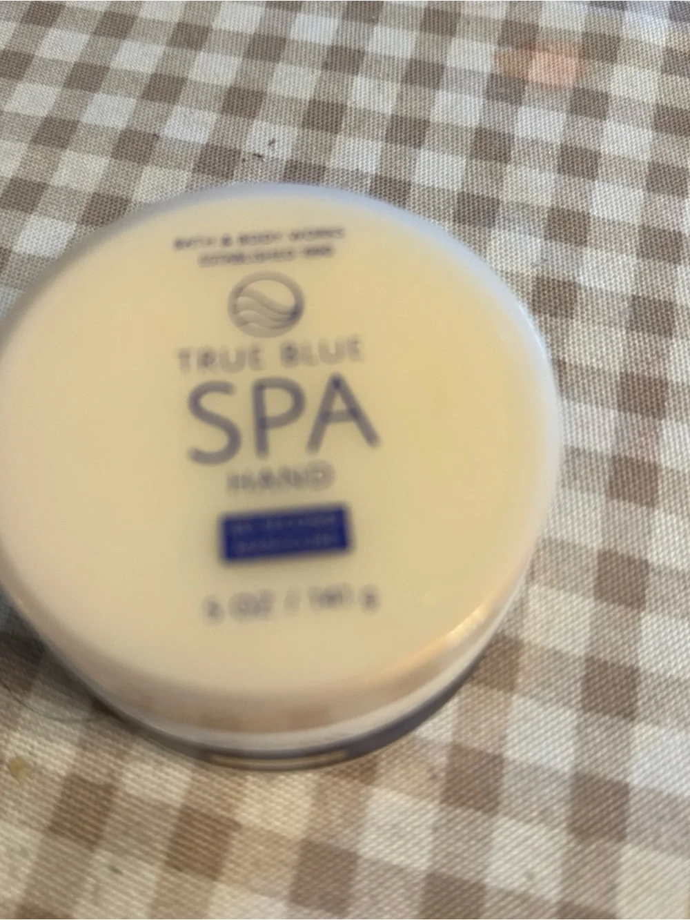 True blue spa hand manicure